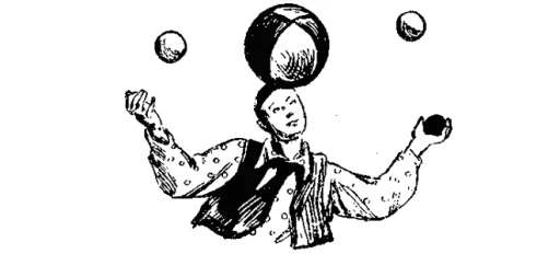 Reflection juggling